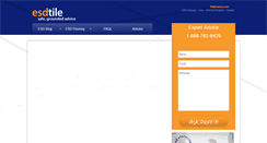 Desktop Screenshot of esdtile.com